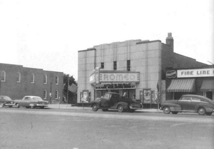 Romeo Theater - Old Photo Of Romeo (newer photo)